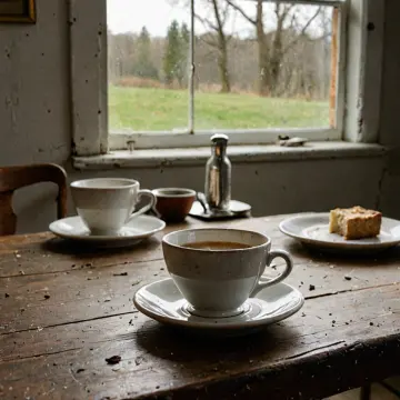AI-generated art thumbnail for: Extra Cup On The Table