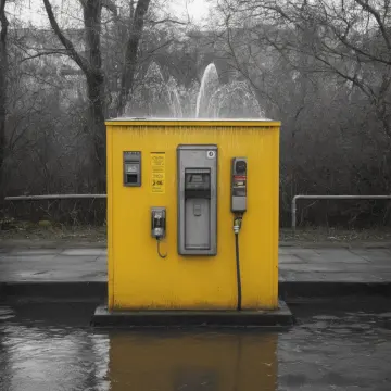 AI-generated art thumbnail for: Double Press Water Fountain