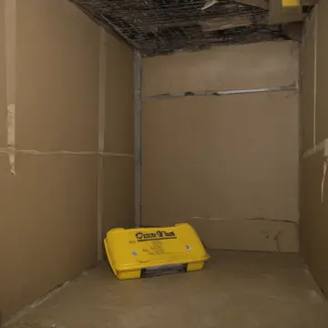 AI-generated art thumbnail for: Storage Boxes In The Basement