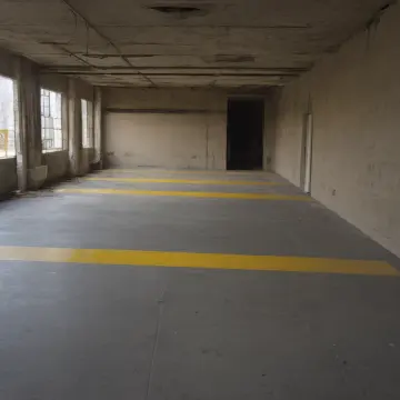 AI-generated art thumbnail for: Yellow Line Across Concrete