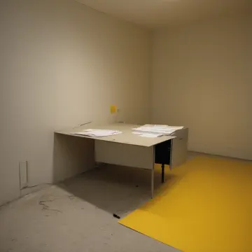 AI-generated art thumbnail for: Corner Sheet Under Yellow Light