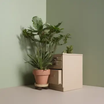 AI-generated art thumbnail for: The Plant and The Forms