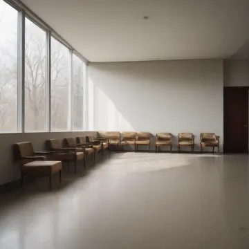 AI-generated art thumbnail for: Empty Space Beside Chair Three