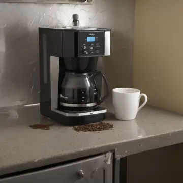 AI-generated art thumbnail for: Coffee Maker Stalled Cycle