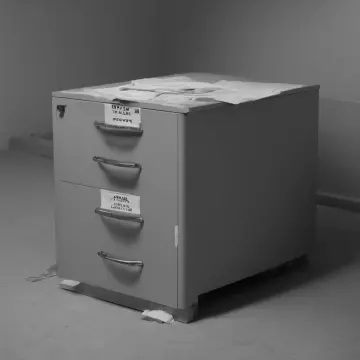 AI-generated art thumbnail for: Empty Drawer Corner