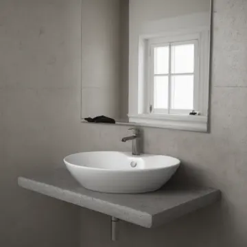 AI-generated art thumbnail for: Porcelain Basin After Hours