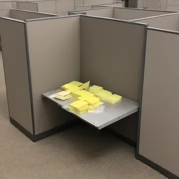 Generated artwork for Cubicle Corner Filing Routine
